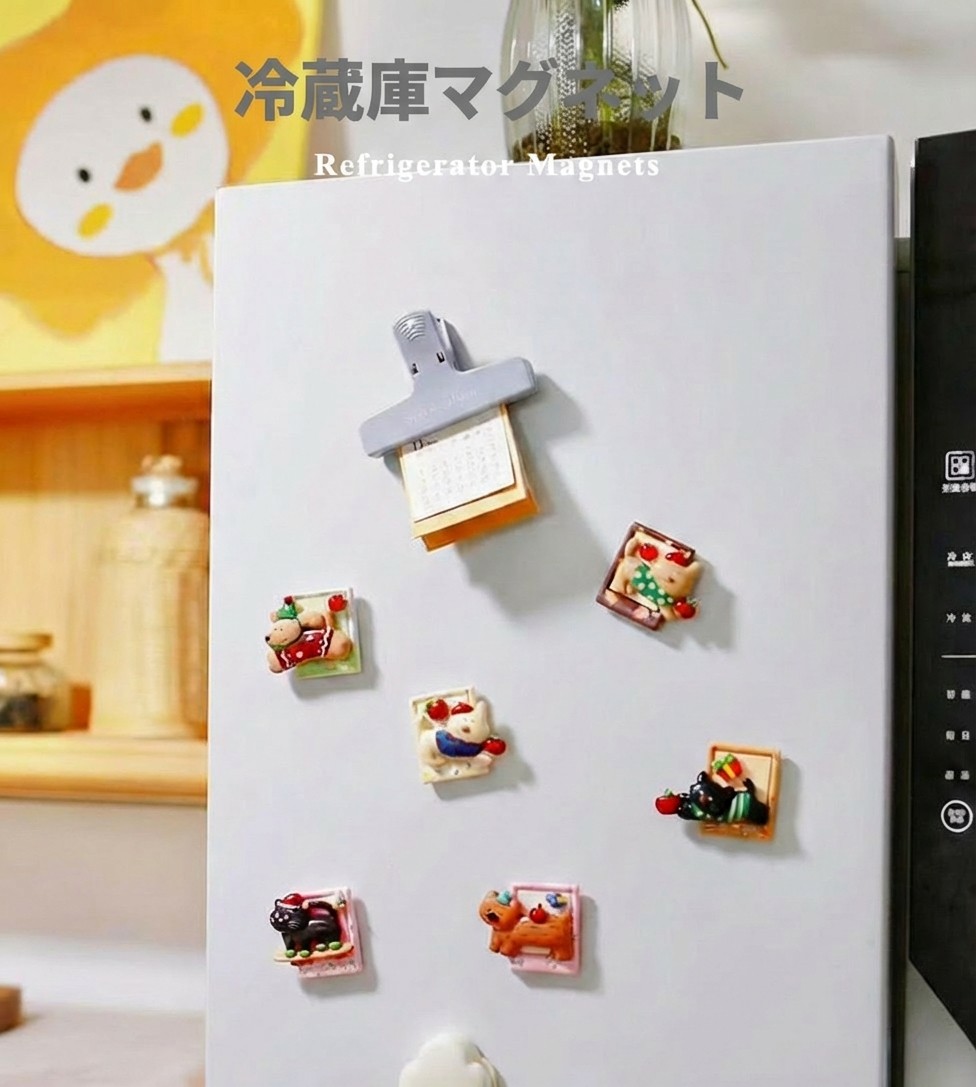 日常に溶け込む、癒やし系のワンポイント。