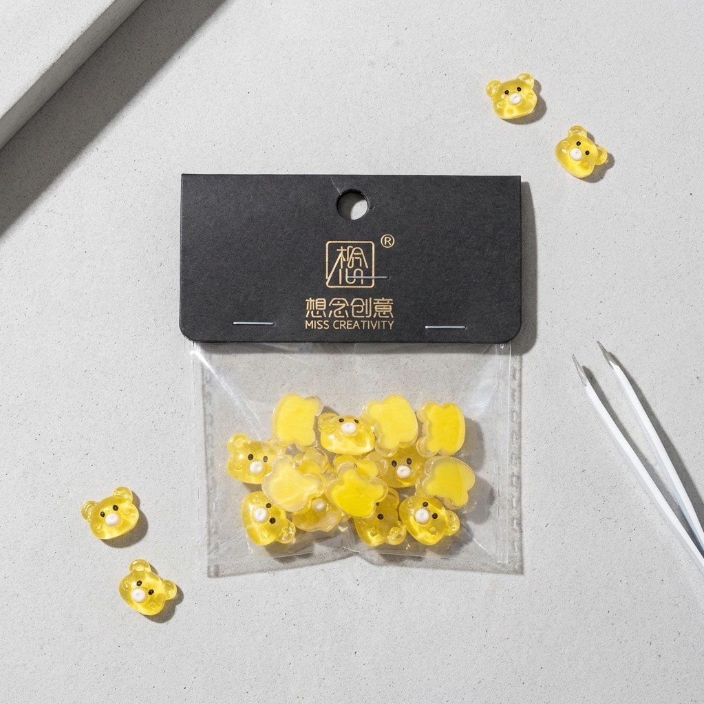 イエローベア・デコパーツ